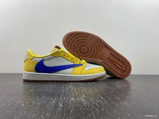 Rep x Travis Canary Scott 1 OG Air DZ4137-700 Jordan Low 0517